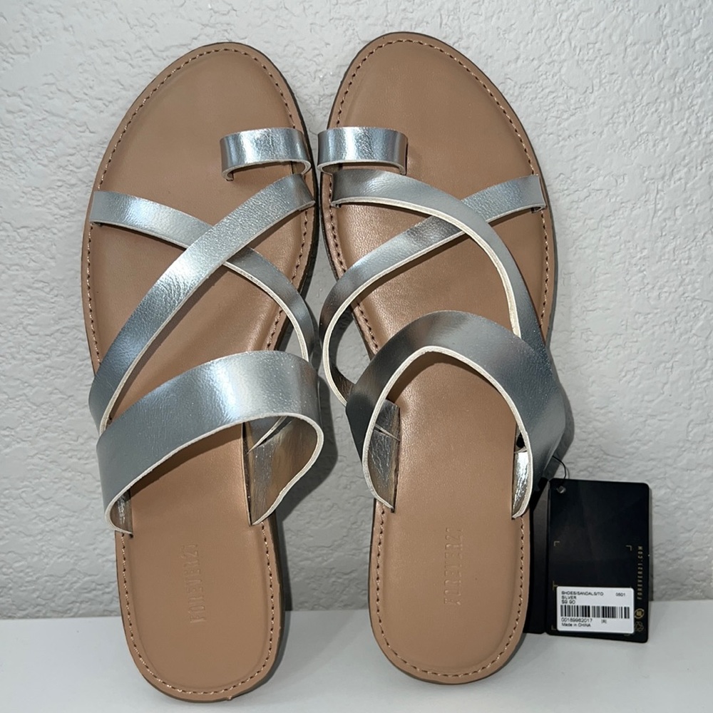 Silver Sandals